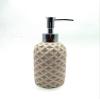 TOTO DEALS Elegant Shape Stone Liquid Soap Dispenser, 350 ml, Brown view 2