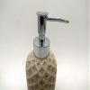 TOTO DEALS Elegant Shape Stone Liquid Soap Dispenser, 350 ml, Brown view 3