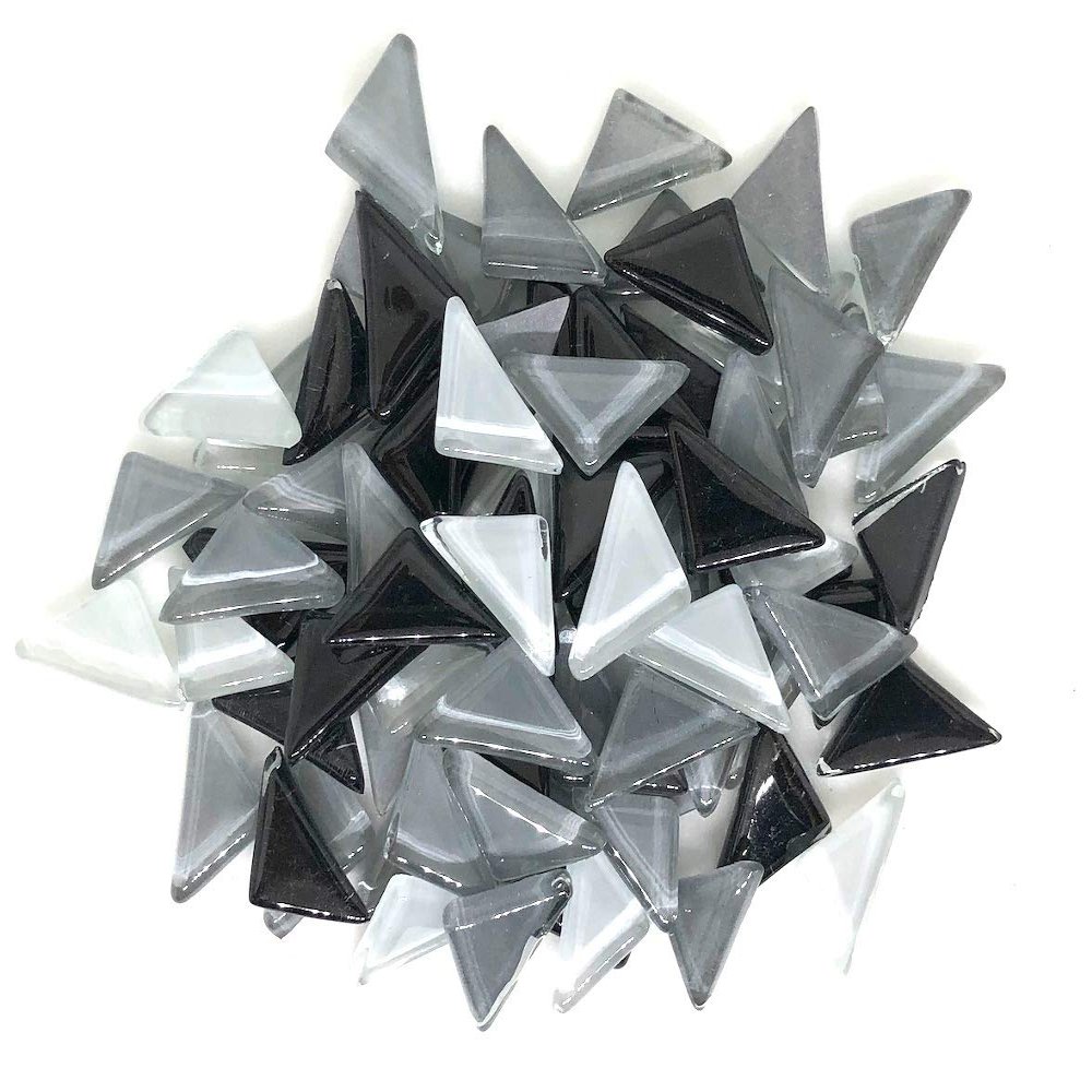 Sai Mosaic Art Triangular Grey Mosaic 200 GMS