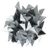 Sai Mosaic Art Triangular Grey Mosaic 200 GMS view 1