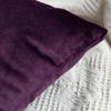 Khooti Velvet Cushion Cover, 12x12 | Wine | Pack of 2 | Solid Plain Soft & Smooth, Decorative Cushion Covers for Living Room, Bedroom, Couches, Chairs, Sofas, Beds & Home Decor view 2