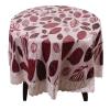 Stylista 6 Seater Round Table Cover Leaves Pattern Print 72 inches Diameter view 2