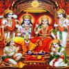 GADGETS WRAP Religious Shri Ram Sita with Hanuman Vinyl Wall Sticker (Multicolour), Pack of 1 view 1