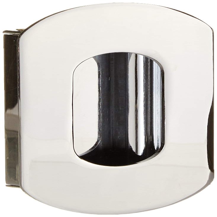 Aquieen SC-753 Concealed Sliding Handle Set for Wardrobe (96 MM, Chrome)