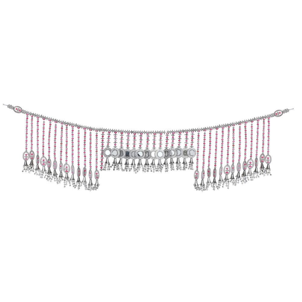 ANG Traditional Decorative Door Hanging Toran/Bandanwar with Colourful Beads for Diwali Home Decoration/Diwali Puja