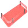 Spiry 12x5 Inch Acrylic Wall Mount Bathroom Shelf (Pink) view 1