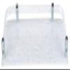 Spiry 12x5 Inch Acrylic Wall Mount Bathroom Shelf, Rack for Kitchen & Bathroom(White) view 3
