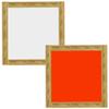 Shanky & Shiney | Cotton Cloth for Puja | 40 cm X 40 cm | Goddess Aasan | Pooja Special | Set of 2 (RED_White) view 1