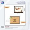 Mad Masters Flying Lord Hanuman carrying Sanjeevani Booti for Laxman Painting Photo Frame for Living Room, Home and Wall Decoration (MM 1185, 30.5L x 20.3W cm, Paper, Without Plexi Glass) view 2