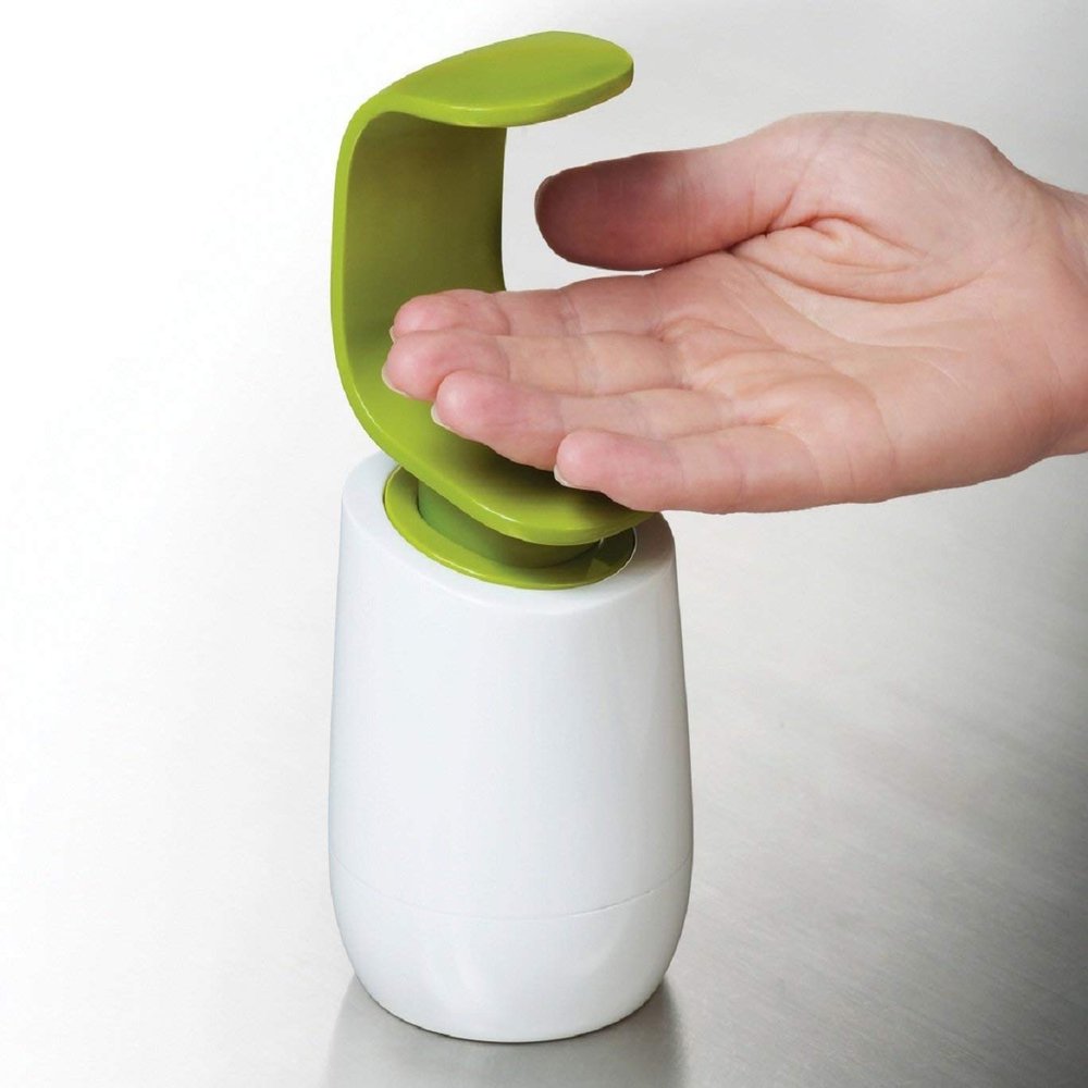 Navisha C Shape sthenar Press Type One Hand Operate Bathroom Washroom Soap Shampoo Dispenser