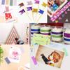DIY Crafts Washi Tape Set of All Girls Favorite Creative Multi-Purpose Masking Tape Great for Arts Crafts DIY (Pack Of 30 Pcs, Design No # 4) view 3