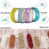 DIY Crafts Washi Tape Set of All Girls Favorite Creative Multi-Purpose Masking Tape Great for Arts Crafts DIY (Pack Of 30 Pcs, Design No # 4) view 4