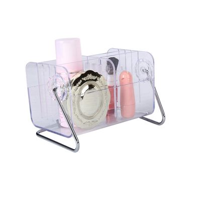 MOHAK 6-Slot Clear Acrylic Home Desk Tv Air-Conditioner Remote Control Storage Holder Organizer Stand