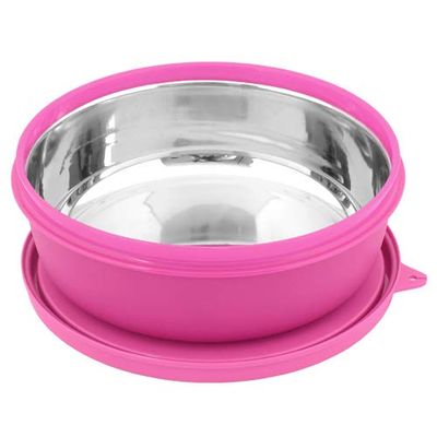 myBento PASSION SS7H (690ml) (PINK) (Stainless Steel Inbuilt Container)