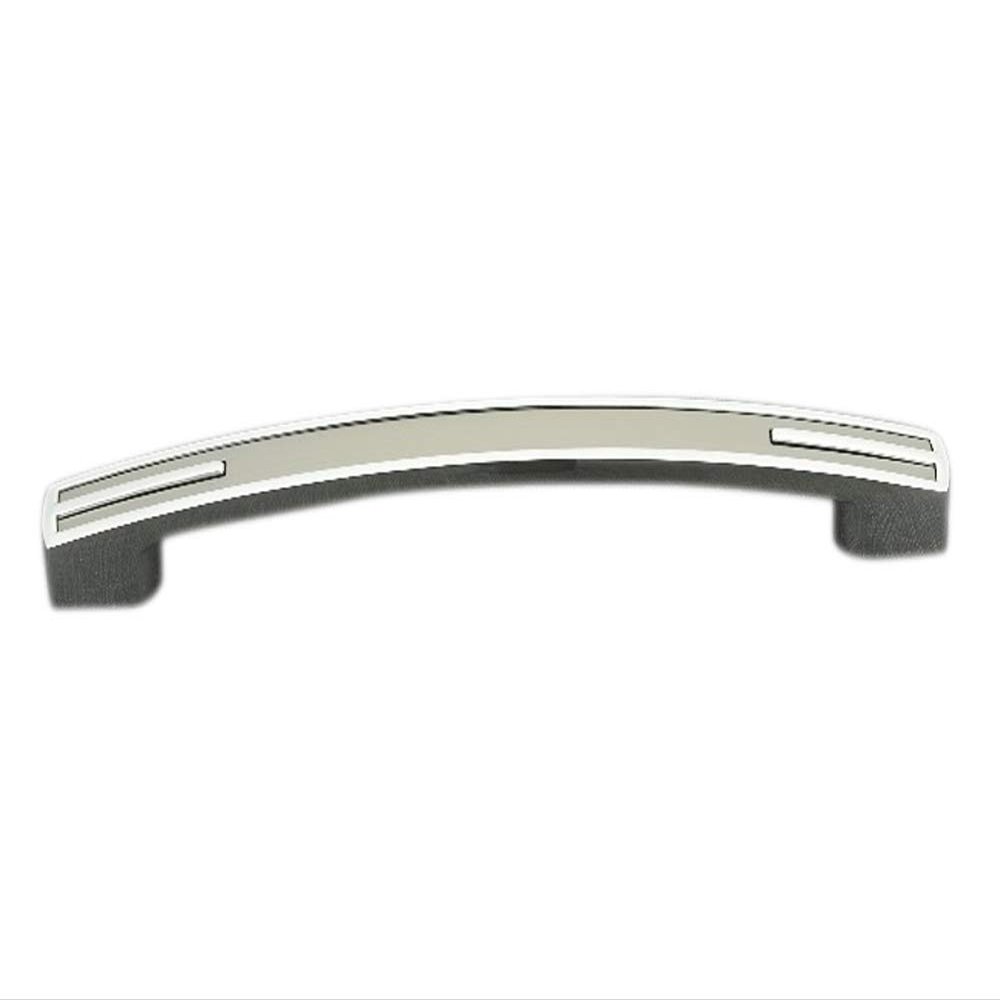 WIN Zinc Metal Cabinet Door Handle - Size: 96mm, Pack of 6, (Colour: Silver) TR-003