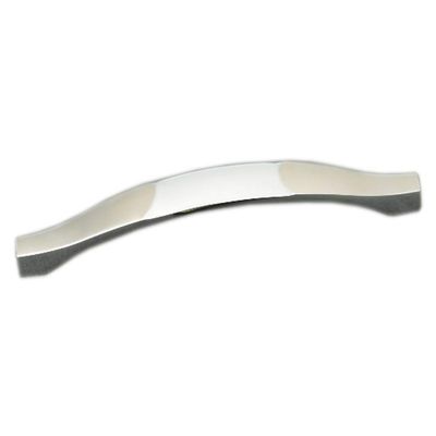 WIN Zinc Metal Cabinet Door Handle - Size: 96mm, Pack of 6, (Colour: Silver) TR-005