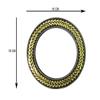 SIMPI HOME DECOR Wood Classic Curtain Tieback, 7 Feet, Golden - Pack of 2 view 3