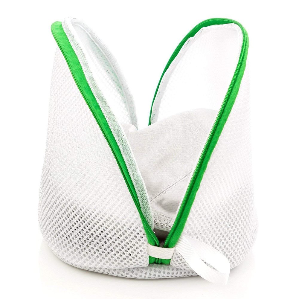 Birud Double Layer Polyester and Mesh Bra Underwear Washing Multi-Colour Laundry Bag