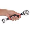 Supreme Multi-Function Stainless Steel Spanner 48-in-1 Socket Works with Spline Bolts 360 Degree Rotation Wrench view 1