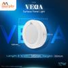 Murphy 10Watts Vega Round Surface LED Panel Light, Cool White, Pack of 1,Plastic - No False Ceiling Required view 3