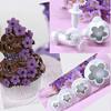 SYGA 33 Pieces Flower Fondant Cake Sugarcraft Decorating Kit Cookie Mould with 14 Fondant Sticks view 2