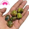 Reiki Crystal Products Natural Unakite Tumble Stone Raw Rough Stone Tumbled Pack of 50 Gram view 2