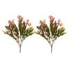 DecoreBugs Artificial Berries Bush Bunch (Multicolour, 2 Pieces, Height 28 cm Each), Artificial Flowers for Decoration Artificial Plants for Home Decor Home Decor Items view 2
