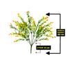 DecoreBugs' Pair of Artificial Flower Bunches (Set of 2) Grass Flower -Without Pot(Height 30 cms / 12 inchs) Artificial Plants for Home Decor, Home Decor Items for Living Room view 4