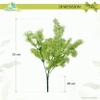 DecoreBugs Artificial Coriander Plant Bunch (Green, Height 35 cm) 2 Pieces Stick for Decoration Without Pot, Home and Office Decor, Long Lasting and Durable Faux Plants view 3
