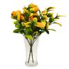 DecoreBugs Artificial Citrus Limon Leaves Bunch (Set of 2 Pieces) - Perfect Home Decor Item for Living Rooms, Offering a Splash of Yellow to Brighten Your Space. view 1