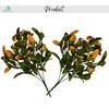 DecoreBugs Artificial Citrus Limon Leaves Bunch (Set of 2 Pieces) - Perfect Home Decor Item for Living Rooms, Offering a Splash of Yellow to Brighten Your Space. view 2