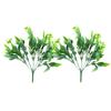 DecoreBugs' Pair of Artificial Plant Bunches (Set of 2) Berries Bush -Without Pot(Height 28 cms / 11 inchs) view 2