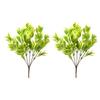 DecoreBugs Pair of Latex Artificial Plant Bunches Without Pot (Multicolour, Height 30 cms / 12 Inches) - Set of 2 view 2