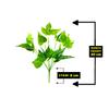 DecoreBugs Artificial Money Plant Bunch: Lifelike Greenery for Home Decor - Perfect for Living Room Ambiance,Kitchen,netural Look view 4