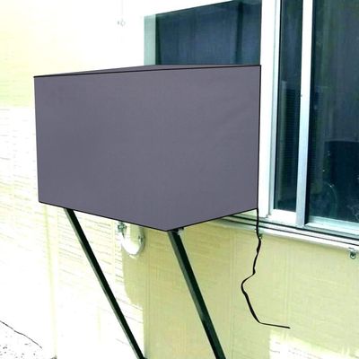Stylista Window ac Cover 1 ton Waterproof and dustproof Polyester Grey Color
