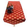 VIREO- Dopian Silk Jacquard Table Runner 12" X 70" 1 Pc (Red) view 1