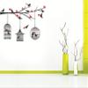 Sticker Hub Birds Cages Love Wall Sticker for Home Hall Office Decor (Vinyl, 85 X 121 cm, Multicolour) DKHMS0629 view 2