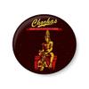 PEACOCKRIDE The King of Kings - The Chozhas Fridge Magnet (Metal, Multicolour, 75mm) view 1