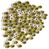 The Design Cart Yellow Round Glass Stones with Hook (38 ss / 8 mm) (1 Gross) - for Jewellery Making, Embroidery, Apparels, Beading, Art and Craft view 2