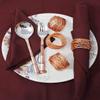 SKAVIJ Handmade Twisted Wire Mesh Napkin Rings Holders Decor Dinner Party Wedding Thanksgiving Christmas Gathering (Copper 6pcs) view 2