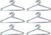 Sinal Ultra Slim Heavy Duty Multipurpose Stainless Steel Standard Cloth Hangers for Wardrobes (Pack of 24) view 2