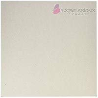 Expressions Craft Chipboard Cutouts & Embellishments for Mixed Media/Scrapbooking/Cardmaking & Other DIY Crafts - Plain Chipboard-12x12