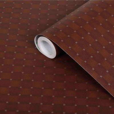 KREEPO Self Adhesive Wood Vinyl Wallpaper Waterproof Old Furniture Vinyl Stickers Wooden Door Wardrobe Desktop PVC Wall Papers CV-09 12''x150''inch