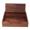 UniqueKrafts Carved Wooden Tissue Paper Holder - 7 x 7 Inch Napkin Holder for Table - Elegant Dining Table Accessories - Decorative and Functional Wooden Napkin Stand view 4
