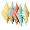 VIREO Art Silk Cushion Cover with Zipper (Multicolour, 12X12-inch) Set of 5 view 2