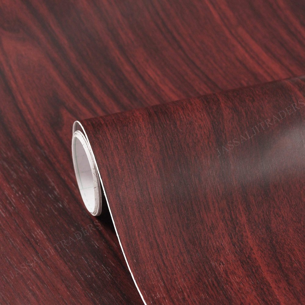 Fusion Graphix Self Adhesive Wood Grain Wallpaper w-23 Waterproof Old Furniture Vinyl Stickers Wooden Door Wardrobe Desktop PVC Wall Papers (24''x100''inch)