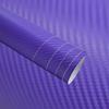 CVANU Self Adhesive Purple Carbon Waterproof Old Furniture Vinyl Stickers Wooden Door Wardrobe Wall Papers Cv31 24' x100 Inch view 1