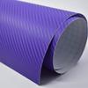 CVANU Self Adhesive Purple Carbon Waterproof Old Furniture Vinyl Stickers Wooden Door Wardrobe Wall Papers Cv31 24' x100 Inch view 3