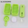 PYU 1PC Double Layer Plastic Plates Soap Strong Suction Cup Bath Holder Vacuum Wall Soap Box Dispenser Tray Drain Kitchen Tools view 2