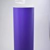 KREEPO Self Adhesive Purple Carbon Wallpaper Waterproof Old Furniture Vinyl Stickers Wooden Door Wardrobe Wall Papers Cv30 24''x75''inch view 3